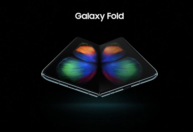 Galaxy Fold - smartphone màn hình gập của Samsung lộ hình ảnh đầu tiên - Ảnh 2.