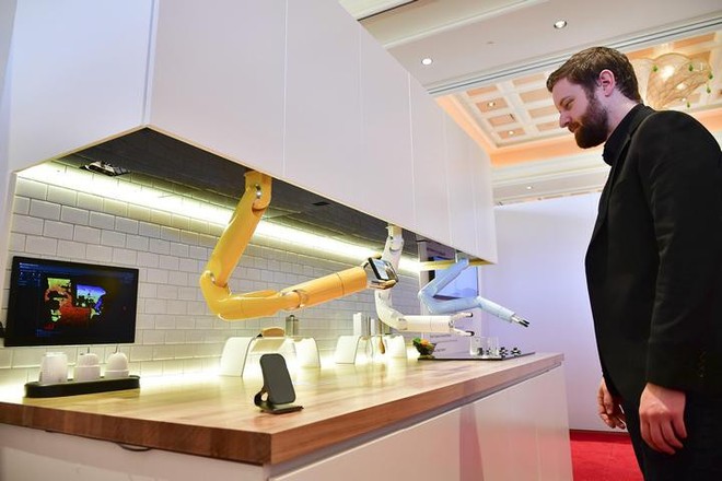 Điểm danh loạt robot và nền tảng thông minh vừa được Samsung trình diễn Triển lãm công nghệ nhà bếp và phòng tắm - Ảnh 1.