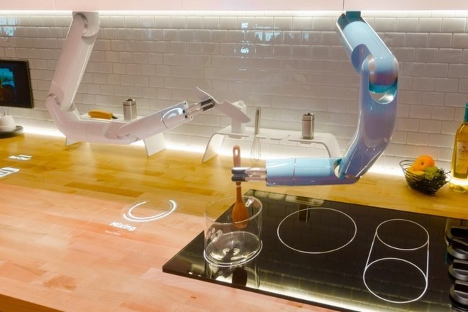 Điểm danh loạt robot và nền tảng thông minh vừa được Samsung trình diễn Triển lãm công nghệ nhà bếp và phòng tắm - Ảnh 2.