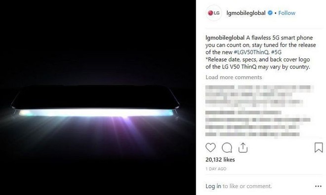 LG V50 ThinQ sẽ hỗ trợ mạng 5G và hỗ trợ màn hình phụ thứ hai có thể gắn và tháo rời được? - Ảnh 1.