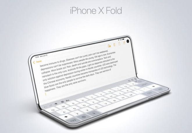 Ý tưởng thiết kế iPhone X Fold này có thể là câu trả lời của Apple dành cho Galaxy Fold của Samsung - Ảnh 4.