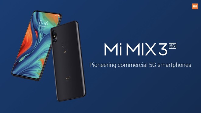 [MWC 2019] Xiaomi công bố phiên bản 5G của flagship Mi Mix 3 với camera trượt - Ảnh 1.