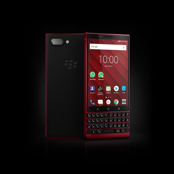 [MWC 2019] Các hãng thi nhau ra mắt sản phẩm đột phá, BlackBerry chỉ biết lặng lẽ bổ sung phiên bản màu đỏ cho Key2 - Ảnh 2.
