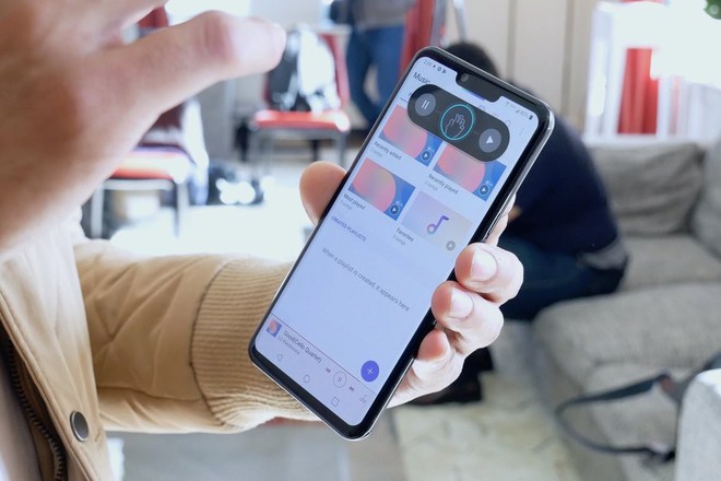 [MWC 2019] LG G8 ThinQ ra mắt: Có cả Hand ID lẫn Face ID, màn hình kiêm loa thoại, Snapdragon 855 - Ảnh 7.