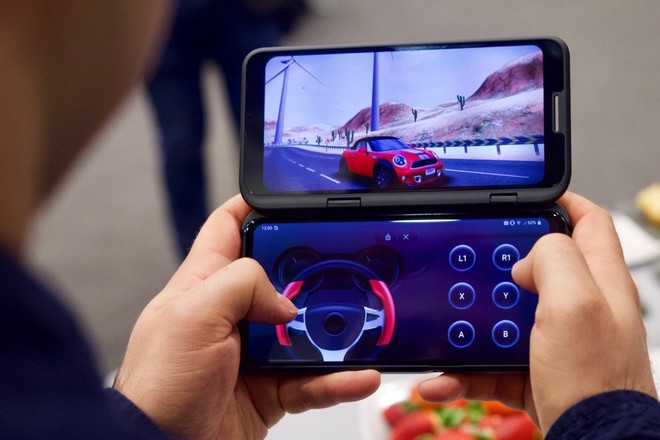 [MWC 2019] LG ra mắt V50 ThinQ: Smartphone 5G, chip Snapdragon 855, có khả năng gắn thêm một màn hình phụ thứ 2 - Ảnh 5.