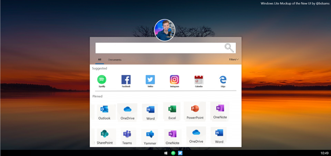 Đây chính là giao diện của Lite OS - đối thủ cạnh tranh với Chrome OS của Microsoft - Ảnh 1.