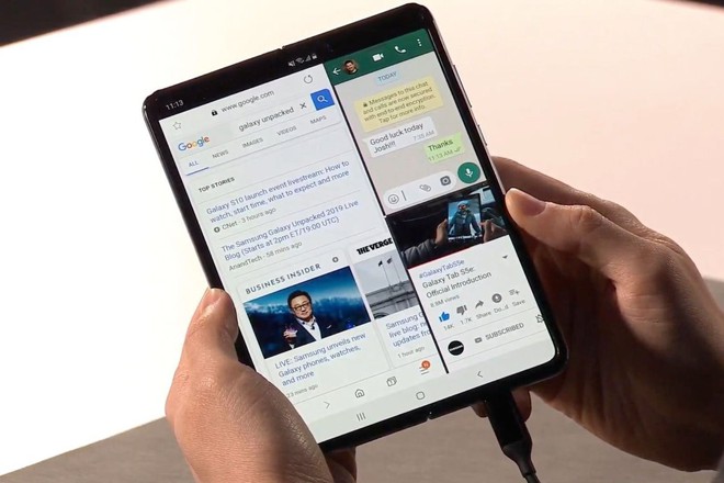 Samsung Galaxy Fold có thể bán tại Mỹ thông qua nhiều nhà mạng khác nhau - Ảnh 1.