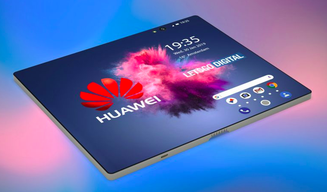 Cùng xem concept smartphone màn hình gập cực đẹp mắt của Huawei - Ảnh 2.