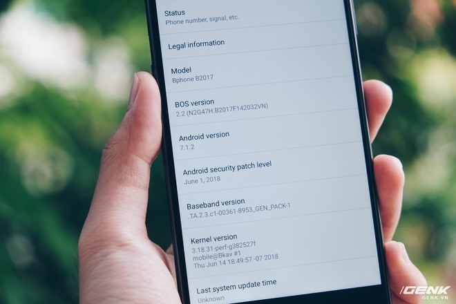 Lần đầu tiên BKAV cập nhật Android cho Bphone, tiếc là lên Android 8.1 từ hơn 1 năm trước - Ảnh 1.