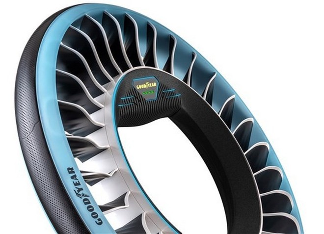 Độc đáo ý tưởng lốp xe kiêm cánh quạt, vừa là bánh xe đi trên mặt đất nhưng cũng có thể biến thành cánh quạt khi bay - Ảnh 5.