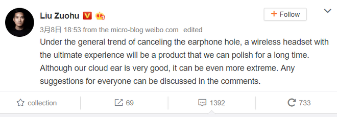 CEO OnePlus: Loại bỏ tai nghe 3.5mm sẽ giúp tai nghe không dây phát triển - Ảnh 2.