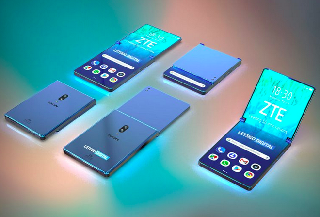 Đâu chỉ có Samsung, ZTE cũng đang ấp ủ một mẫu smartphone màn hình gập dọc thú vị không kém - Ảnh 5.