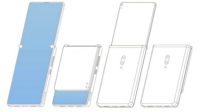 Đâu chỉ có Samsung, ZTE cũng đang ấp ủ một mẫu smartphone màn hình gập dọc thú vị không kém - Ảnh 3.