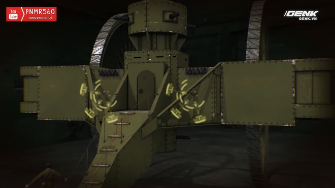 [Vietsub] Tìm hiểu về chiếc xe tăng Sa Hoàng độc nhất vô nhị trong thế chiến I: cao 9 m, nặng 40 tấn nhưng chỉ là món đồ chơi phóng to - Ảnh 10.