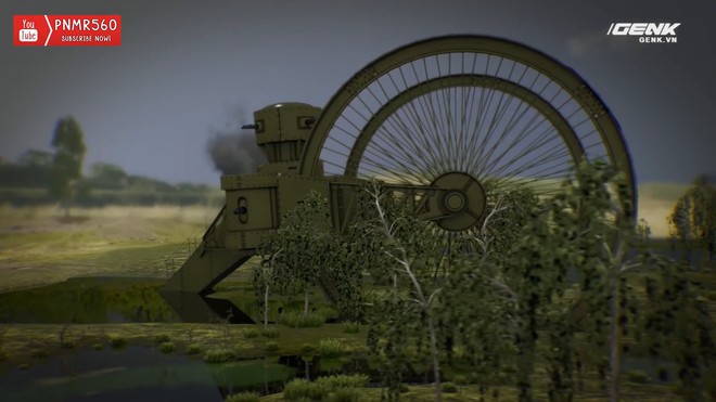 [Vietsub] Tìm hiểu về chiếc xe tăng Sa Hoàng độc nhất vô nhị trong thế chiến I: cao 9 m, nặng 40 tấn nhưng chỉ là món đồ chơi phóng to - Ảnh 17.