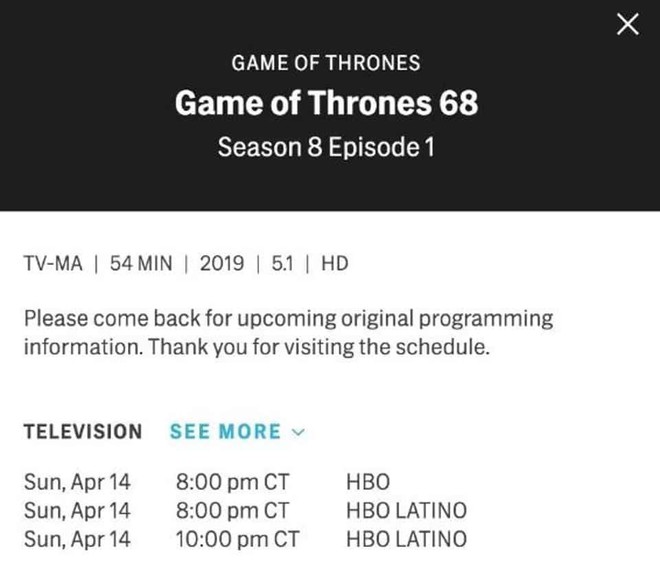 HBO hé lộ thời lượng khủng của mỗi tập Game of Thrones mùa cuối: Tập 6 dài tới 1h20 phút - Ảnh 1.