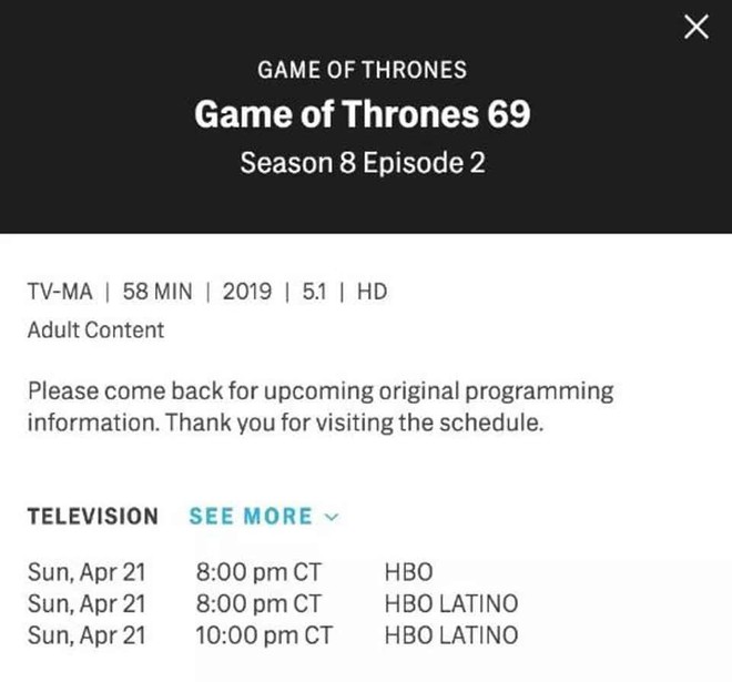 HBO hé lộ thời lượng khủng của mỗi tập Game of Thrones mùa cuối: Tập 6 dài tới 1h20 phút - Ảnh 2.