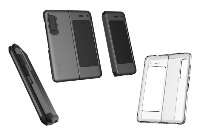 Xuất hiện những ốp lưng đầu tiên dành cho smartphone gập Galaxy Fold - Ảnh 1.