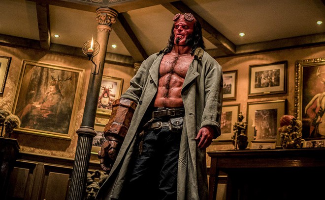 Mời bạn xem trailer đầy hứa hẹn của Hellboy, chàng quỷ đỏ khó tính nhưng dễ mến - Ảnh 1.