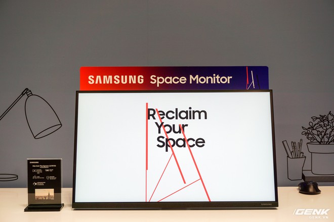 Màn hình siêu tối giản Samsung Space ra mắt: thiết kế tiết kiệm diện tích mặt bàn tới 40%, giá từ 14,99 triệu đồng - Ảnh 6.