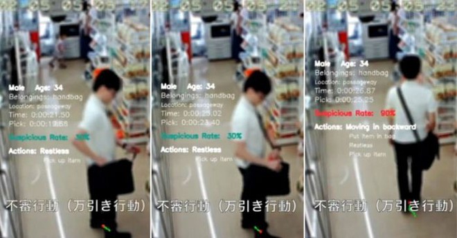 AI Nhật Bản có thể phát hiện ra kẻ nào đang chuẩn bị ăn trộm trong siêu thị - Ảnh 3.