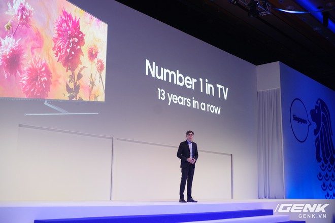 Samsung vừa giới thiệu dòng TV QLED 2019 nhiều nâng cấp, TV The Wall cùng nhiều đồ gia dụng cao cấp mới - Ảnh 1.