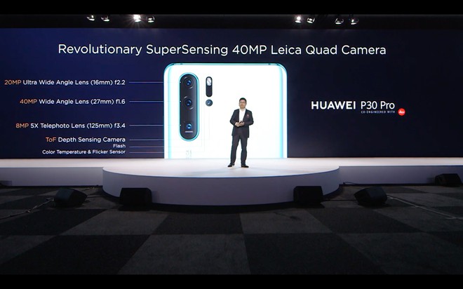 Huawei P30 và P30 Pro ra mắt với camera đỉnh cao: 4 camera, chụp thiếu sáng siêu khủng, độ nhạy sáng cao hơn cả máy ảnh, zoom 50X - Ảnh 12.