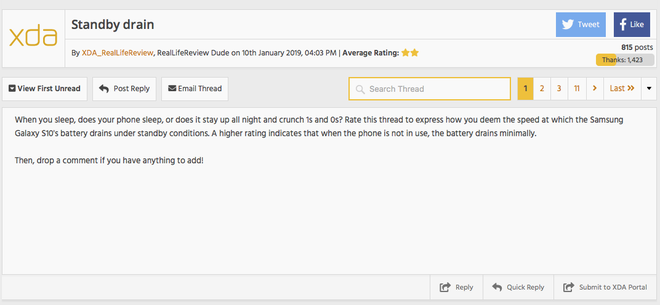 Samsung thừa nhận Galaxy S10 gặp lỗi hao pin, hứa sẽ khắc phục bằng bản cập nhật phần mềm - Ảnh 1.