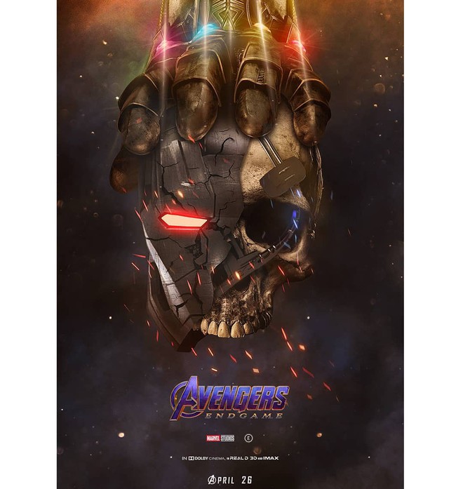 Tự vẽ poster siêu tỉ mỉ cho Avengers: Endgame, designer Thổ Nhĩ Kỳ khiến fan Marvel trầm trồ thán phục - Ảnh 6.