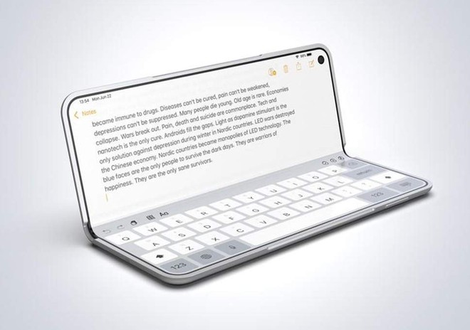 iPad màn hình gập trong tương lai có thể sẽ trông như thế này - Ảnh 2.