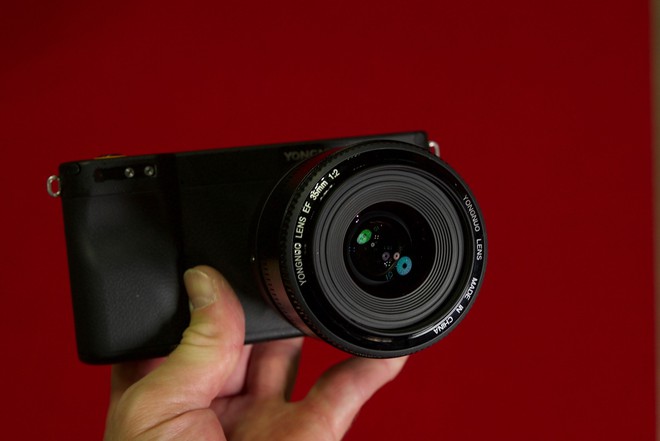 Yongnuo YN450 - máy ảnh không gương lật, sử dụng ống kính Canon, chạy Android - Ảnh 3.