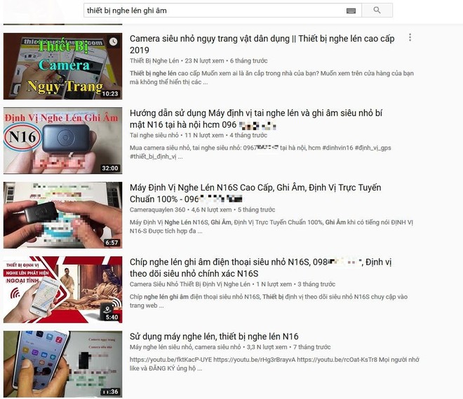 Tai nghe lén, bút camera và loạt đồ gian lận thi cử được quảng cáo tràn lan trên Youtube, không hề bị kiểm duyệt - Ảnh 1.