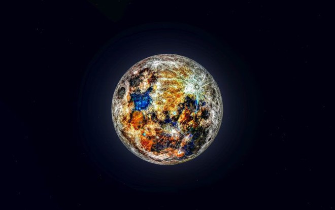 Ảnh chụp Mặt trăng đầy rực rỡ này là thành quả của việc ghép 150.000 bức hình lại với nhau - Ảnh 1.