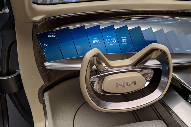 Chiêm ngưỡng concept xe KIA cực dị: có tới 21 màn hình điều khiển - Ảnh 2.