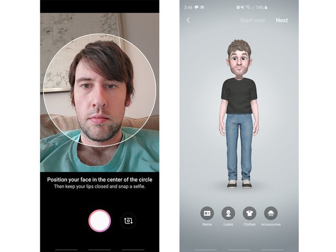 AR Emoji trên Galaxy S10 giờ còn bắt được cả chuyển động toàn thân chứ không chỉ là biểu cảm khuôn mặt nữa - Ảnh 1.