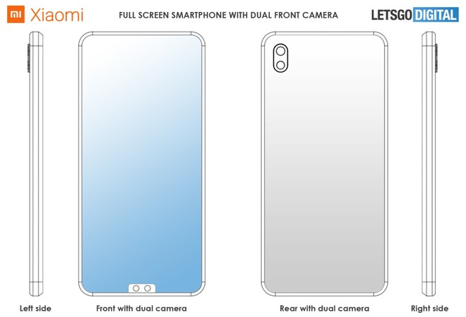 Khó vậy cũng nghĩ ra được: Xiaomi đăng ký bằng sáng chế cho tai thỏ nằm phía dưới màn hình - Ảnh 1.