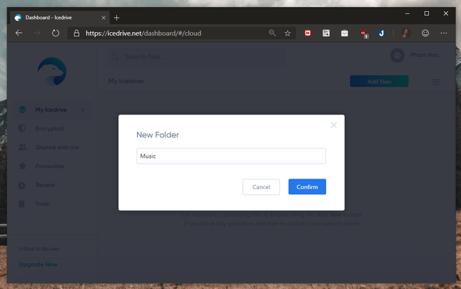 Dùng thử Icedrive, dịch vụ lưu trữ đám mây rất dễ sử dụng với 20GB không gian lưu trữ miễn phí - Ảnh 5.