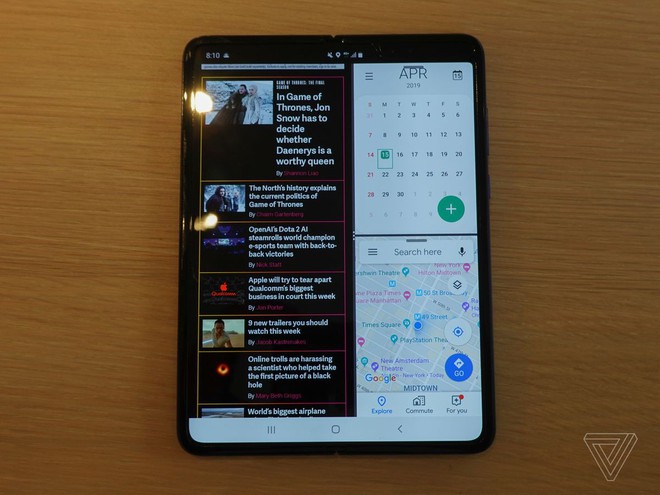 Trên tay Samsung Galaxy Fold: cầm nắm sướng tay, tiếng mở ra đóng vào nghe sướng tai và phần mềm thì tốt đáng ngạc nhiên - Ảnh 7.
