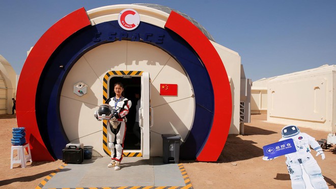 Trạm sao Hỏa 1400 tỷ của Trung Quốc tại sa mạc Gobi chính thức mở cửa để người dân vào chơi - Ảnh 3.