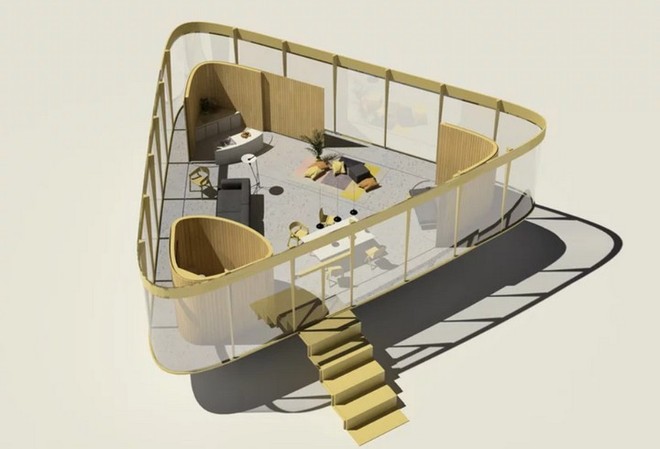 Cần gì phải ra biển tắm khi bạn có thể ngụp lặn ngay trên nóc nhà với ý tưởng thiết kế độc lạ này - Ảnh 6.