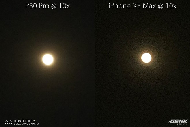 Thử chụp trăng bằng Huawei P30 Pro và so sánh với iPhone XS Max - Ảnh 3.