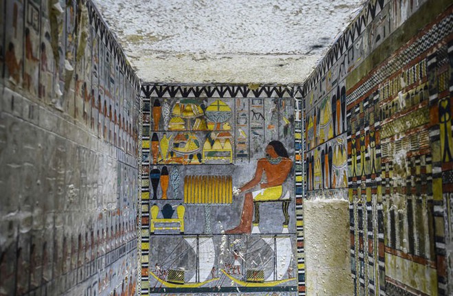 Khai quật 2 lăng mộ Ai Cập kỳ lạ nhất lịch sử: sau 4000 năm mà nước sơn vẫn còn như mới - Ảnh 3.