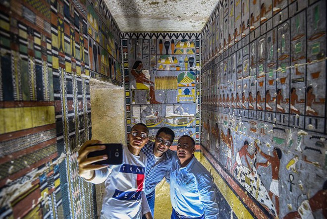 Khai quật 2 lăng mộ Ai Cập kỳ lạ nhất lịch sử: sau 4000 năm mà nước sơn vẫn còn như mới - Ảnh 7.