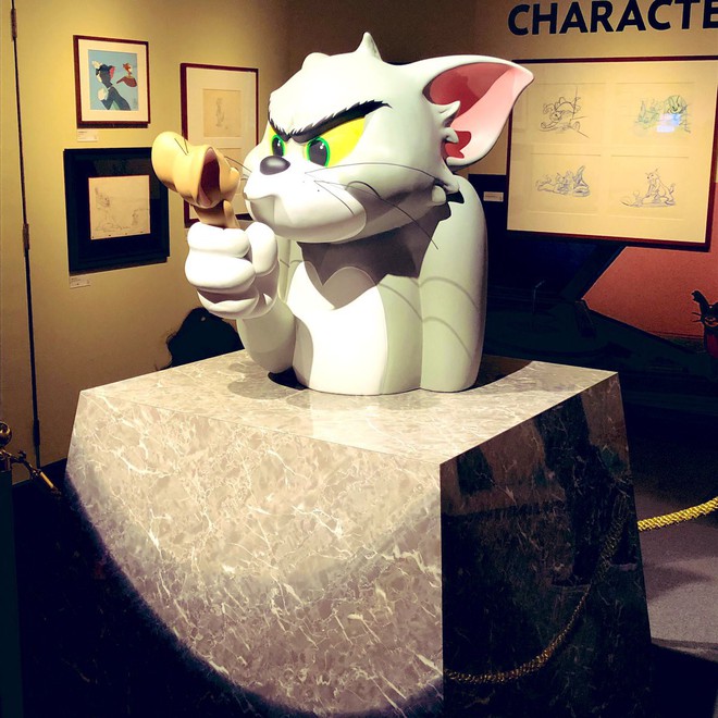 Cả một bầu trời tuổi thơ với triển lãm Tom&Jerry ở Nhật Bản: Hoá ra mèo Tom đã từng bị hành khổ sở thế này đây! - Ảnh 10.