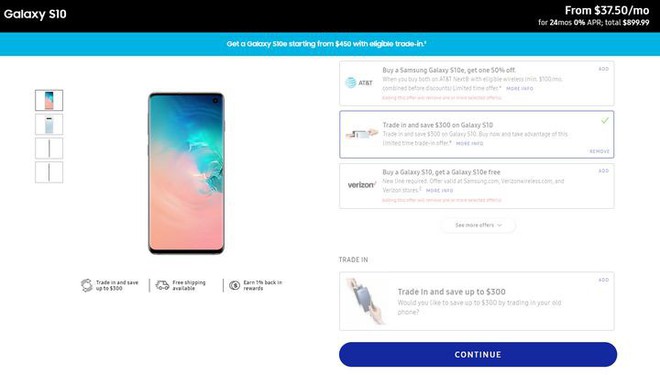 Samsung chiết khấu 300 USD cho ai muốn đổi từ iPhone XS Max sang Galaxy S10 - Ảnh 2.