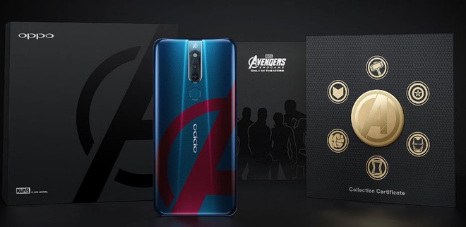 Oppo F11 Pro Marvel’s Avengers Limited Edition ra mắt, thiết kế mặt lưng đặc biệt, đi kèm case gắn khiên Captain America - Ảnh 4.