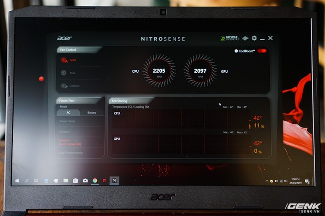 Cận cảnh laptop Acer Nitro 5 phiên bản 2019 tại Việt Nam: viền màn hình đã mỏng hơn, trang bị CPU Core i thế hệ 9 và NVIDIA GTX 16 Series - Ảnh 9.