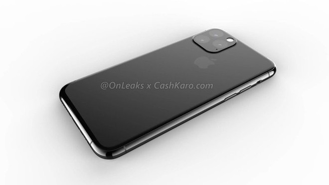 Rò rỉ render iPhone 2019 với cụm camera tích hợp luôn vào kính mặt lưng cho đỡ xấu - Ảnh 1.