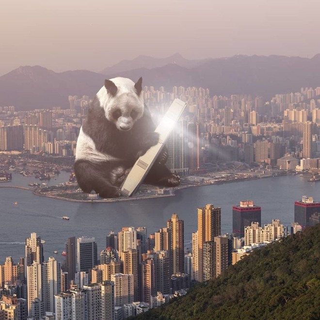 Chiêm ngưỡng một Hồng Kông ảo lòi qua con mắt của nghệ sĩ siêu thực - Ảnh 10.