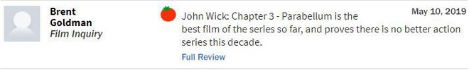 John Wick 3 đạt 97% rating trên Rotten Tomatoes, tuyệt phẩm hành động là đây chứ đâu - Ảnh 3.